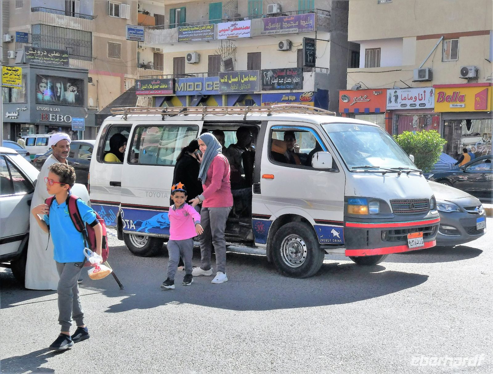 Sammeltaxi &ndash; &copy; Gina Egenolf (Eberhardt TRAVEL)