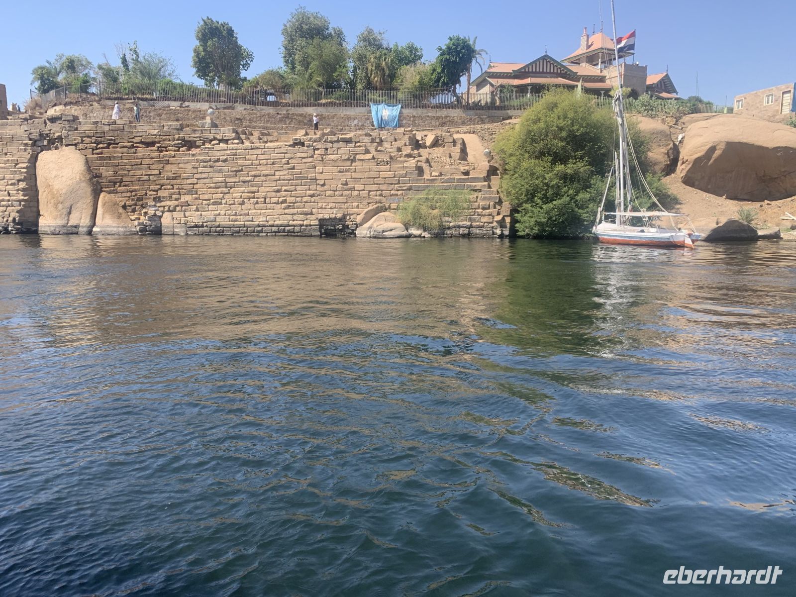Am Nilometer &ndash; &copy; Elke Knappe (Eberhardt TRAVEL)