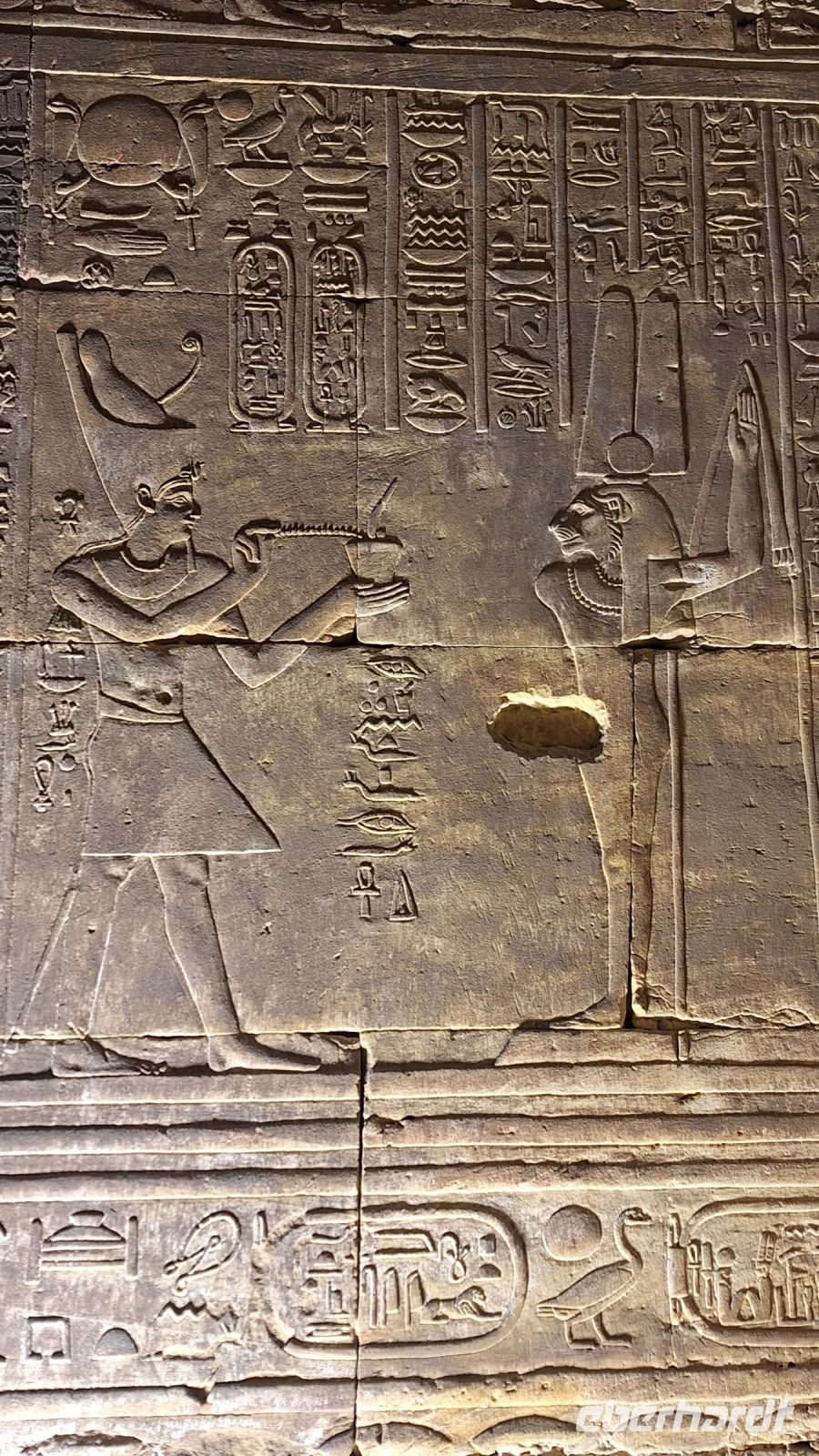 Edfu-Tempel &ndash; &copy; Sinah Witzig (Eberhardt TRAVEL)