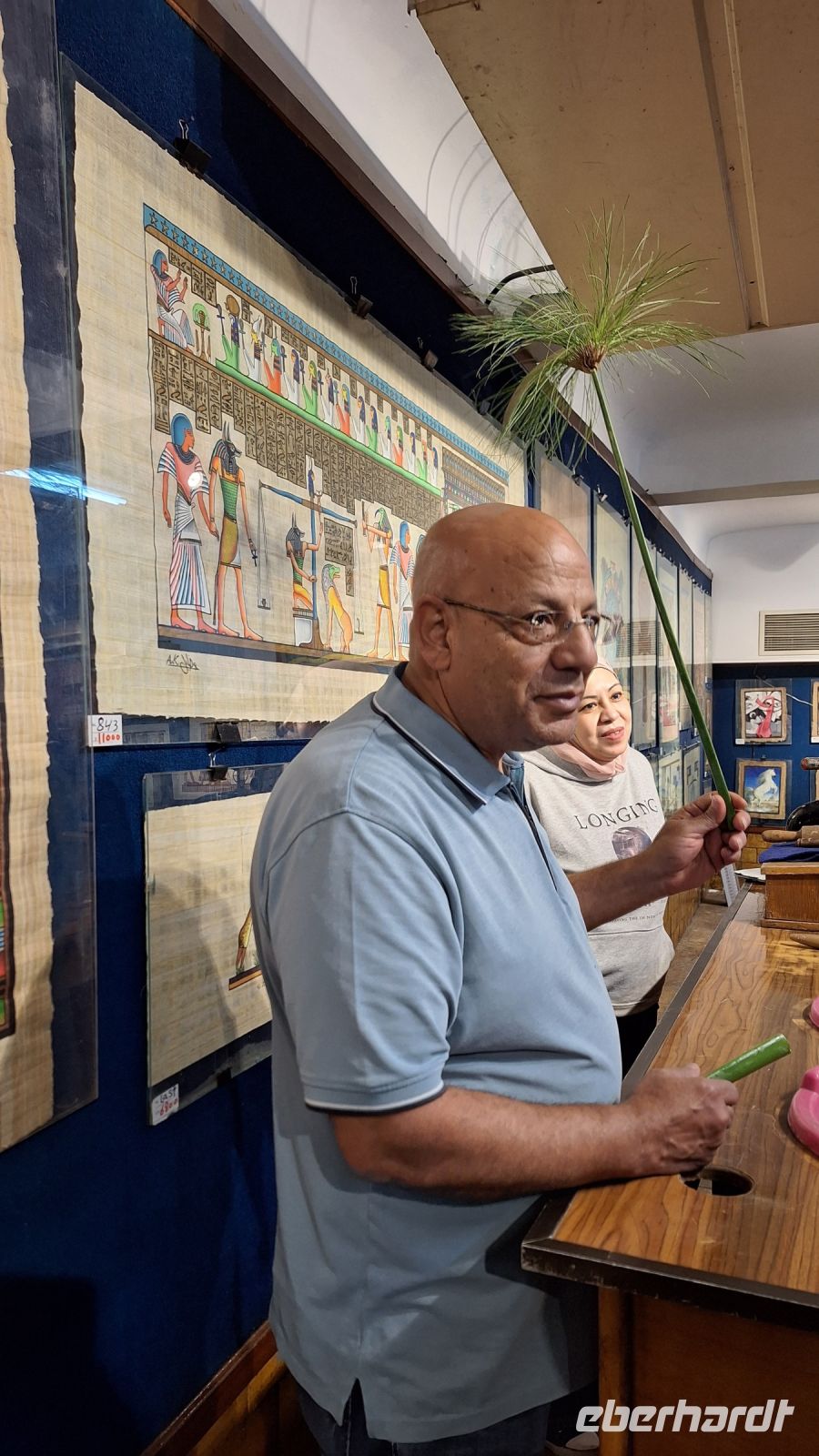 So wird Papyrus hergestellt &ndash; &copy; Sinah Witzig (Eberhardt TRAVEL)