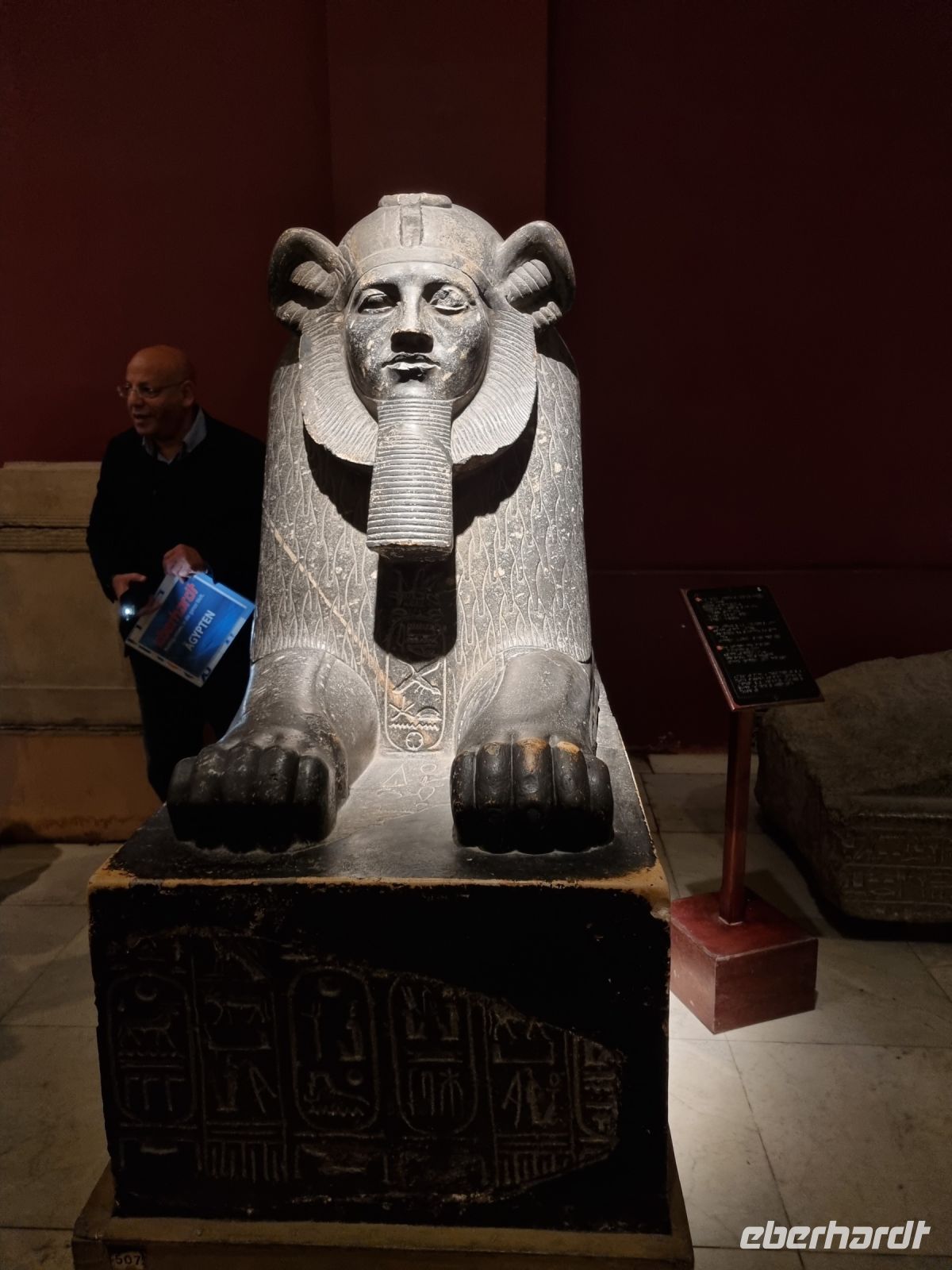 Kairo - Ägyptisches Nationalmuseum (Sphinx von Amenemhat III.) &ndash; &copy; Katrin Deutschbein (Eberhardt TRAVEL)