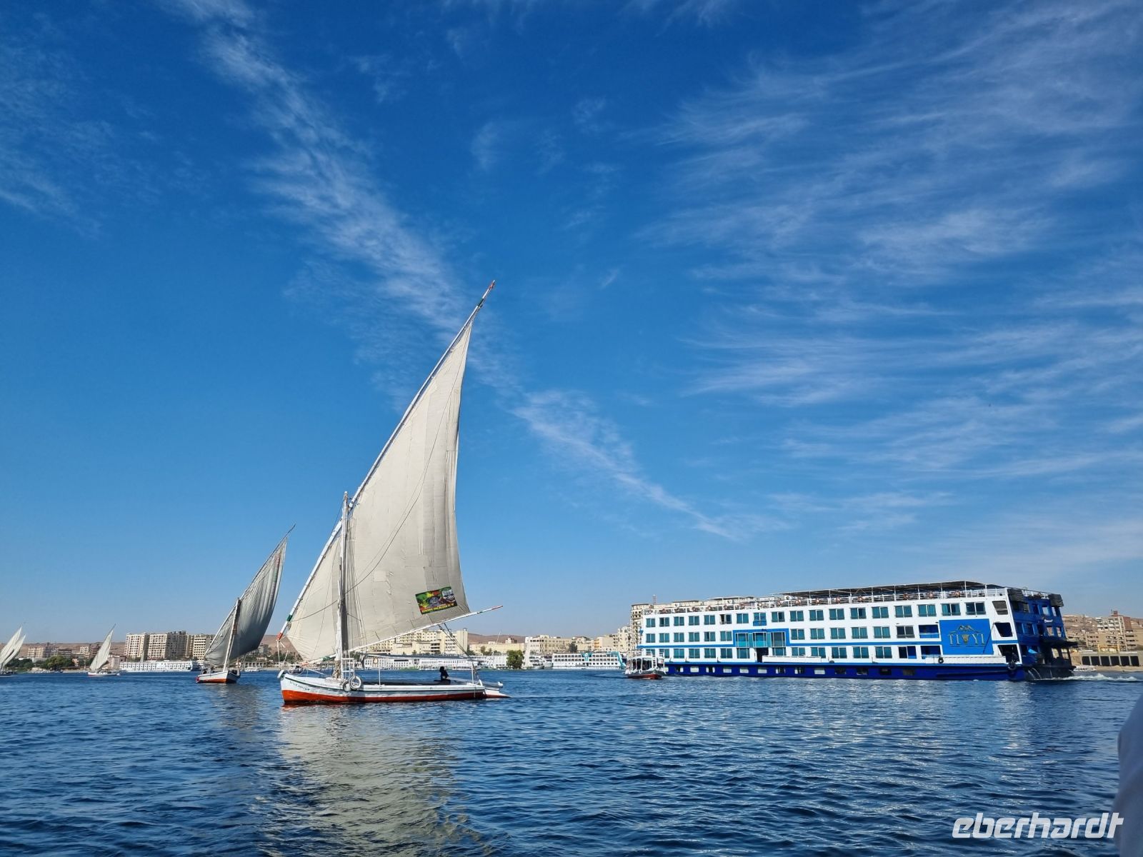 Felukenfahrt auf dem Nil &ndash; &copy; Katrin Deutschbein (Eberhardt TRAVEL)