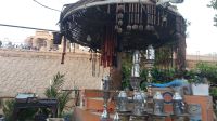 Kom Ombo Tempel, Teezelt, Shisha &ndash; &copy; Anette Rietz (Eberhardt TRAVEL)