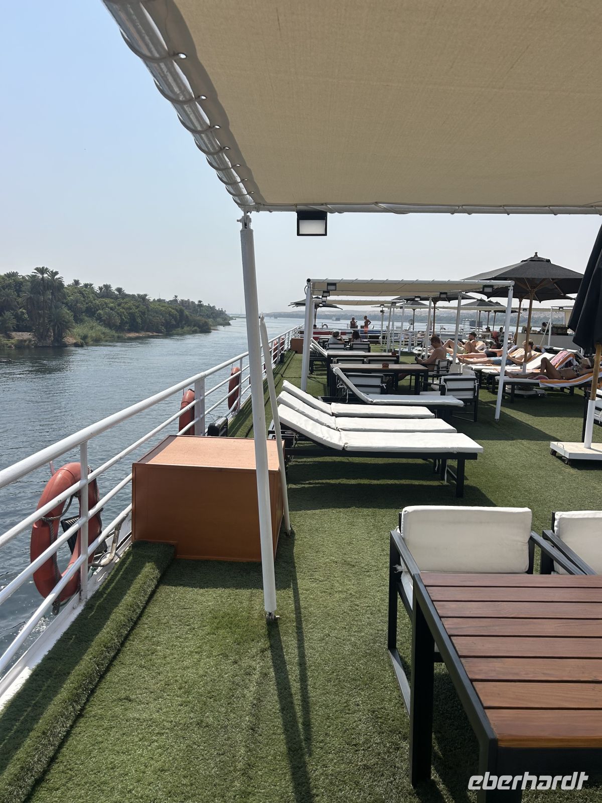 Auf dem Sonnendeck gibt es sogar einen Pool  &ndash; &copy; Carola Gastmeier (Eberhardt TRAVEL)