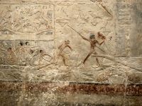 Echte Farben in der Mastaba von Sakkara, nahezu 4.500 Jahre alt &ndash; &copy; Simone Willner (Eberhardt TRAVEL)