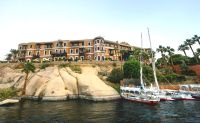 Old Cataract Hotel, Assuan - bekannt durch Agatha Christies Roman Tod auf dem Nil &ndash; &copy; Simone Willner (Eberhardt TRAVEL)