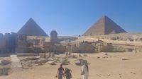 Sphinx-Wächter vor Pyramiden Giza &ndash; &copy; Anette Rietz (Eberhardt TRAVEL)