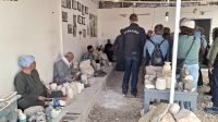 Alabaster bearbeiten in Luxor &ndash; &copy; Anette Rietz (Eberhardt TRAVEL)