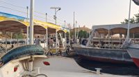 Motorboote zur Philae Insel Isis Tempel &ndash; &copy; Anette Rietz (Eberhardt TRAVEL)