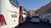Voller Parkplatz im Tal der Könige bei der Abfahrt &ndash; &copy; Anette Rietz (Eberhardt TRAVEL)