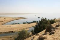 Qarun_See_Wasserfall &ndash; &copy; Kristin Weigel (Eberhardt TRAVEL)