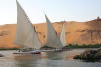Assuan_Felukken &ndash; &copy; Kristin Weigel (Eberhardt TRAVEL)