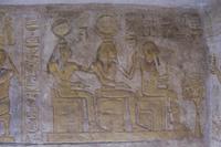 Relief im Tempel von Wadi el Sebua