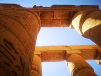 Deckenreliefs Karnak Tempel Luxor &ndash; &copy; Eva Sieglow (Eberhardt TRAVEL)