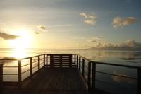 Tahiti Sonnenuntergang &ndash; &copy; Benjamin Rodriguez Manzanares (Eberhardt TRAVEL)