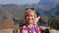 Rundreise Südafrika - Reisebegleiterin Franzi bei den Three Rondalves &ndash; &copy; Franziska Bergmann (Eberhardt TRAVEL)