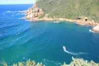 Rundreise Südafrika - Flussmündung in den Indischen Ozean in Knysna &ndash; &copy; Franziska Bergmann (Eberhardt TRAVEL)