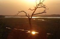 212 Sonnenuntergang im  Chobe NP Botswana &ndash; &copy; Susanne Schirmann (Eberhardt TRAVEL)