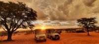 00023 Namibia - Kalahari - Sundowner &ndash; &copy; Annett Müller (Eberhardt TRAVEL)