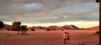 00110 Namibia - gebührend verabschiedet sich die Sonne am Neujahrstag &ndash; &copy; Annett Müller (Eberhardt TRAVEL)