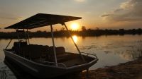 Namibia - Bootsfahrt auf dem Kwando - Sundowner &ndash; &copy; Annett Müller (Eberhardt TRAVEL)