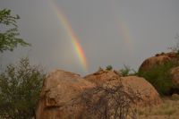 ein zweiter Regenbogen (Ai Aiba-Lodge) &ndash; &copy; Gina Egenolf (Eberhardt TRAVEL)