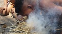 Namibia - Besuch im Living Museum der Khwe (San People)