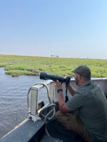 Botswana - Bootsfahrt auf dem Chobe - Guide Joe &ndash; &copy; Annett Müller (Eberhardt TRAVEL)