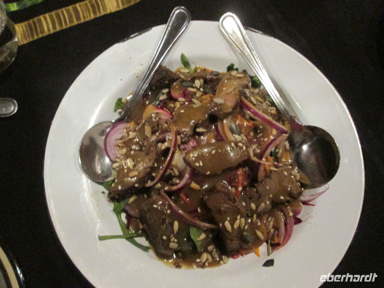 Straußensalat im 