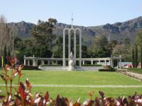Franschhoek: Hugenottendenkmal &ndash; &copy; Heike Heinen (Eberhardt TRAVEL)