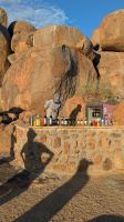 Sundowner Getränke auf dem Berg