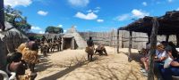 Namibia unterwegs - Besuch im Mafwe Village - ... laßt die Spiele beginnen.... &ndash; &copy; Annett Müller (Eberhardt TRAVEL)