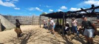 Namibia unterwegs - Besuch im Mafwe Village - Wettstreit &ndash; &copy; Annett Müller (Eberhardt TRAVEL)