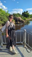 Botswana - Bootsfahrt auf dem Chobe River - Sorry, das muss sein! &ndash; &copy; Annett Müller (Eberhardt TRAVEL)