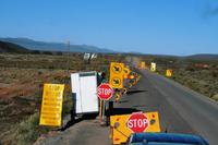Unterwegs - Baustelle in Südafrika &ndash; &copy; Annett Müller (Eberhardt TRAVEL)