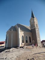 Singlereise Namibia – Felsenkirche in Lüderitz &ndash; &copy; Franziska Bergmann (Eberhardt TRAVEL)