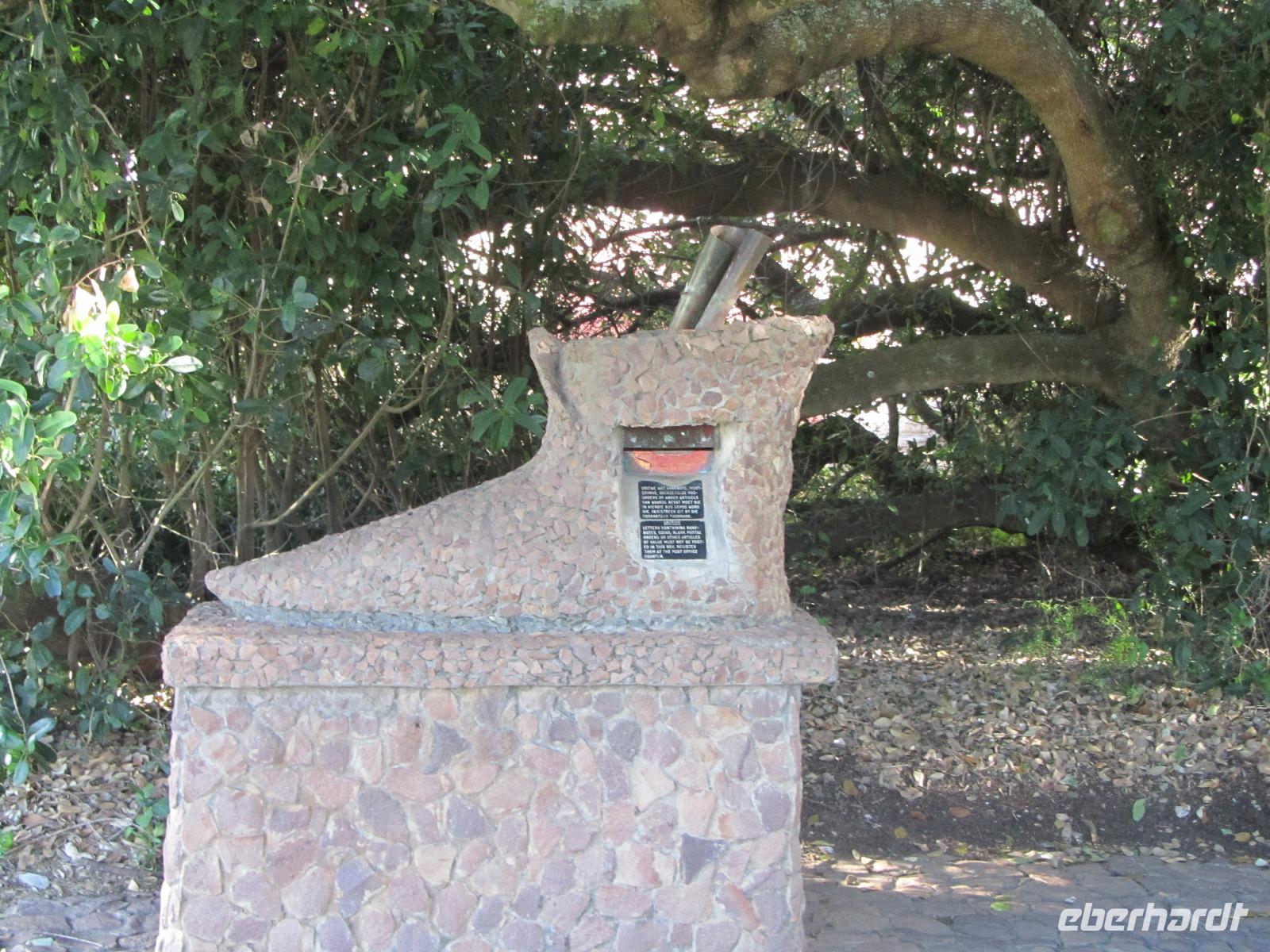 Mossel Bay Bartolomeus Dias Museum Briefkasten &ndash; &copy; Sandra Mahr (Eberhardt TRAVEL)