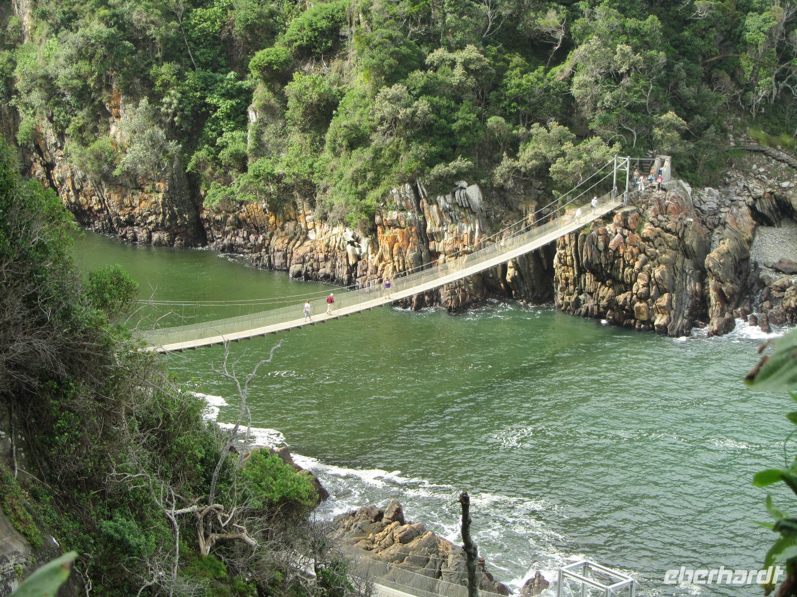 Hängebrücke Tsitsikamma &ndash; &copy; Sandra Mahr (Eberhardt TRAVEL)