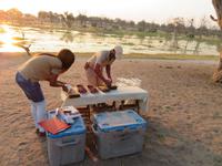 Sundowner am Khwai Fluss &ndash; &copy; Kathrin Mickan (Eberhardt TRAVEL)