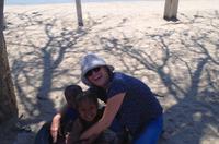 Annett beim Adoptieren &ndash; &copy; Annett Müller (Eberhardt TRAVEL)