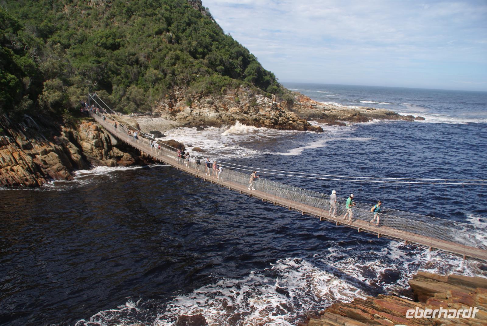 Tsitiskamma NP Hängebrücke &ndash; &copy; Susanne Schirmann (Eberhardt TRAVEL)