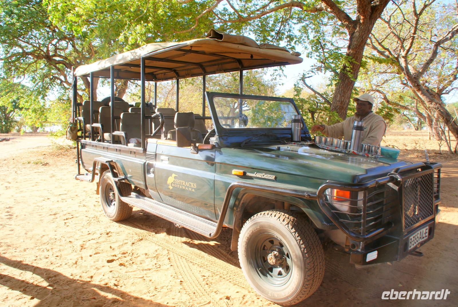 Safari Kaffeepause &ndash; &copy; Susanne Schirmann (Eberhardt TRAVEL)