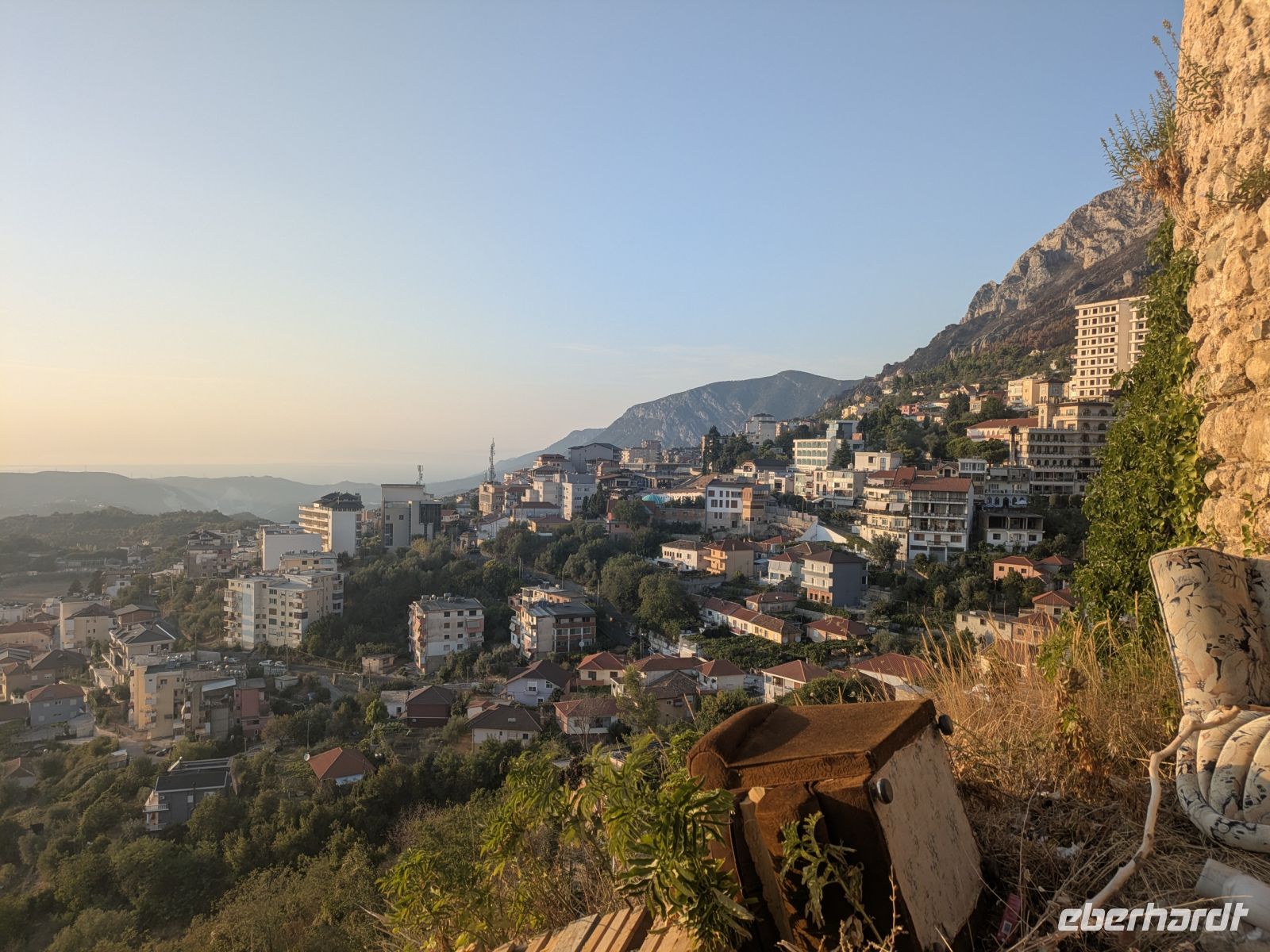 Blick auf Kruja &ndash; &copy; Günter Thomas Menzel (Eberhardt TRAVEL)