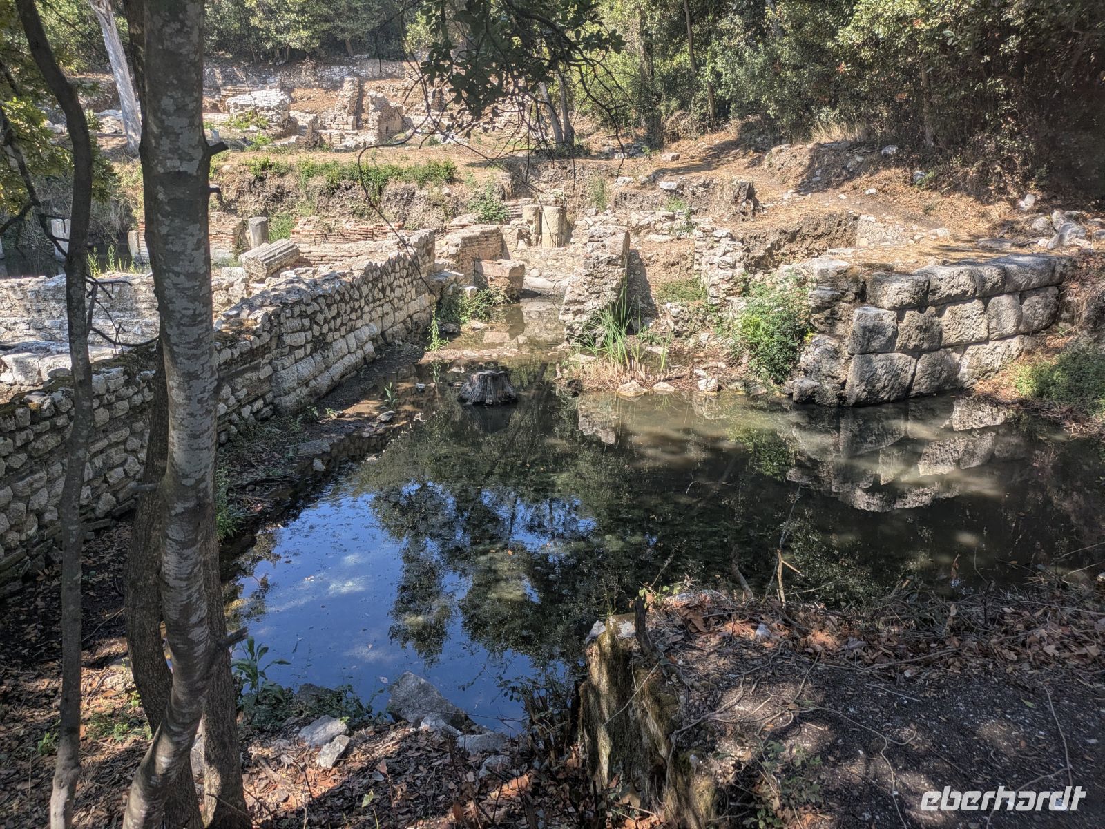 Als Butrint versumpfte kam das Ende  &ndash; &copy; Günter Thomas Menzel (Eberhardt TRAVEL)