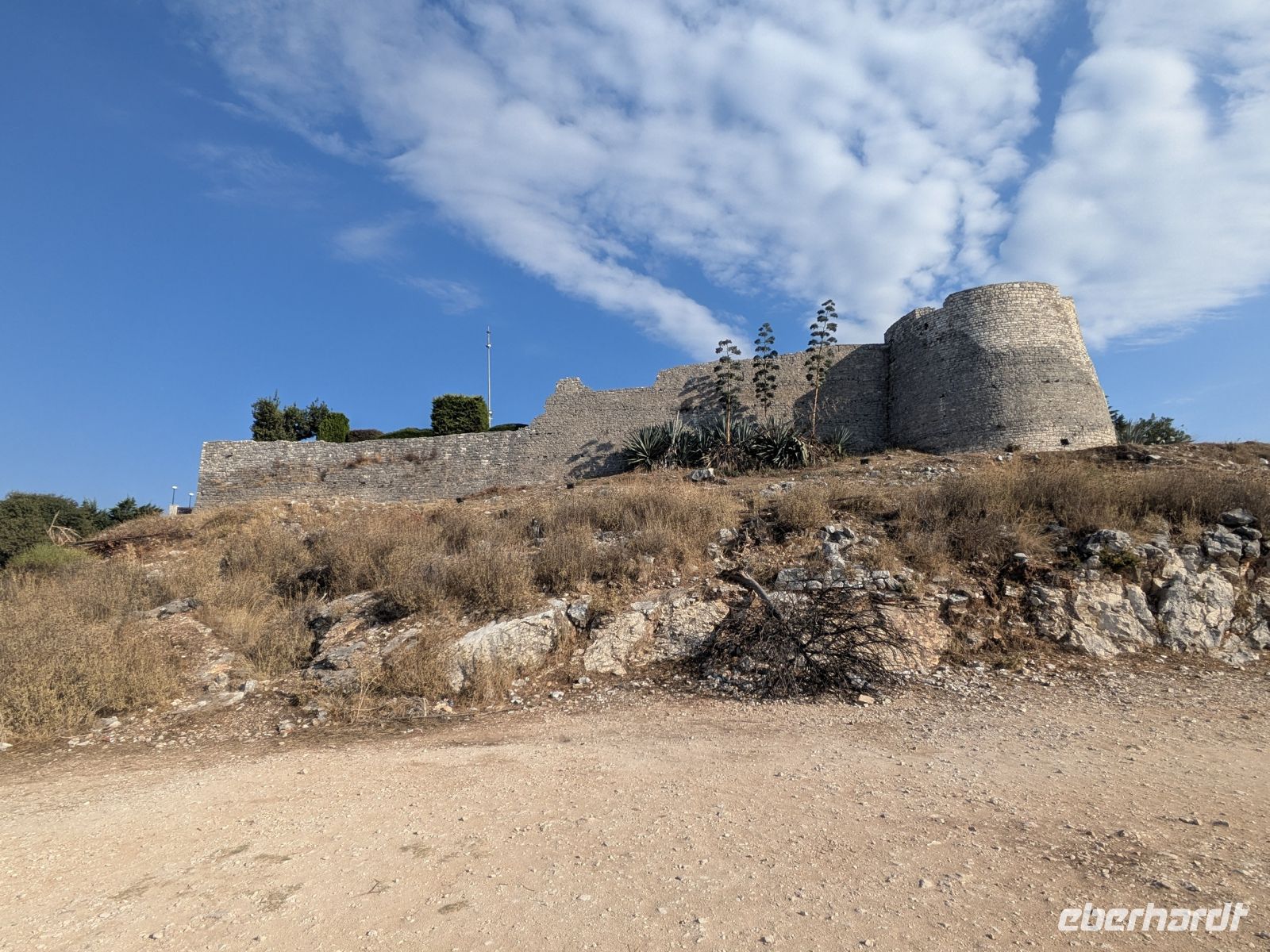 Lekuresi Festung bei Saranda &ndash; &copy; Günter Thomas Menzel (Eberhardt TRAVEL)