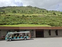 Rückfahrt mit dem E-Bus durch Incles-Tal