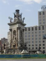 Barcelona - am Placa d' Espanya