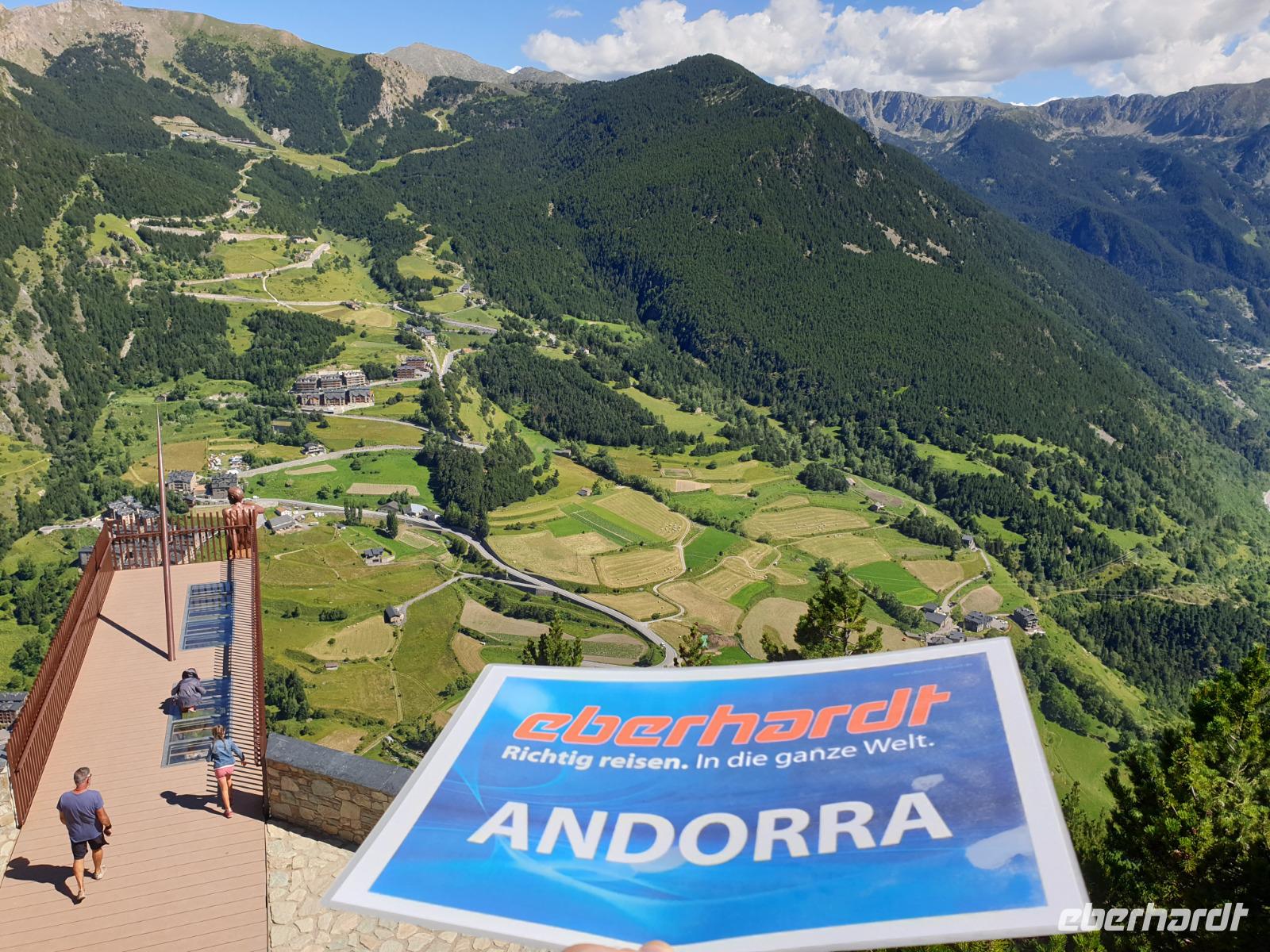 Aussichtspunkt Mirador Roc Del Quer bei Canillo in Andorra &ndash; &copy; Benjamin Rodriguez Manzanares (Eberhardt TRAVEL)