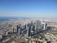 Ausblick von Burj Khalifa &ndash; &copy; Madlen Lippe (Eberhardt TRAVEL)