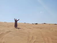 Fahrer Saud in der Wahiba Sands &ndash; &copy; Madlen Lippe (Eberhardt TRAVEL)